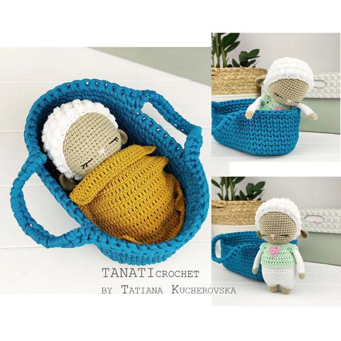 В'язана овечка Tanati Crochet