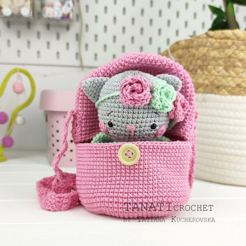 В'язаний Kitty Tanati Crochet