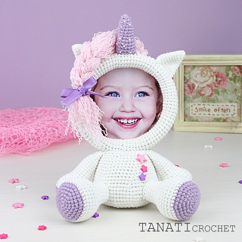 Кругла фоторамка Tanati Crochet