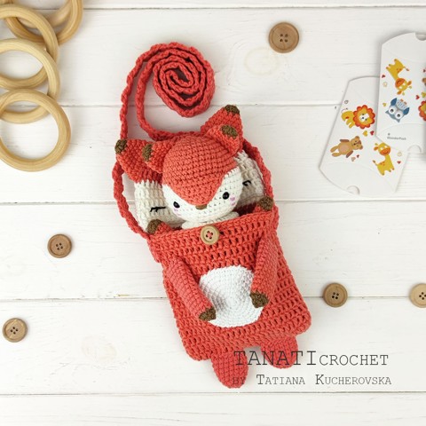 Лисичка гачком Tanati Crochet