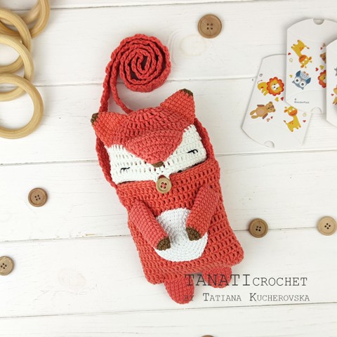 Лисичка гачком Tanati Crochet