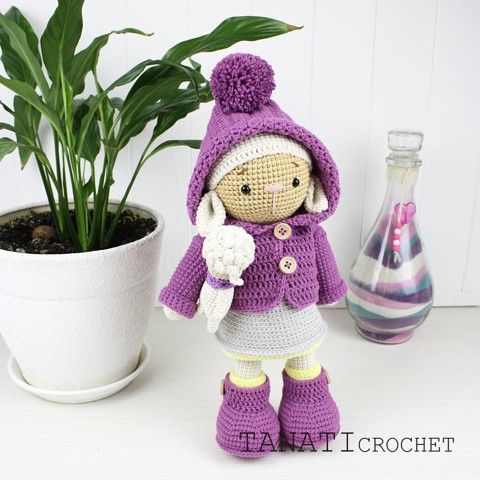 В'язана овечка Tanati Crochet