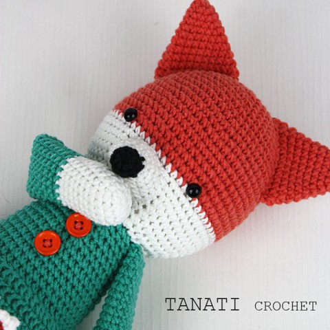 Лисичка гачком Tanati Crochet