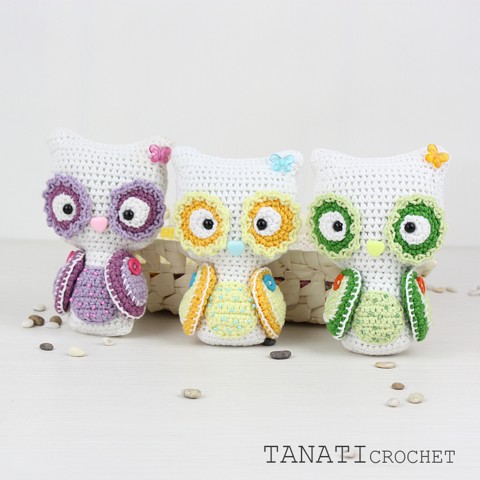 В'язана пташка Tanati Crochet