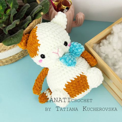 В'язаний котик Tanati Crochet